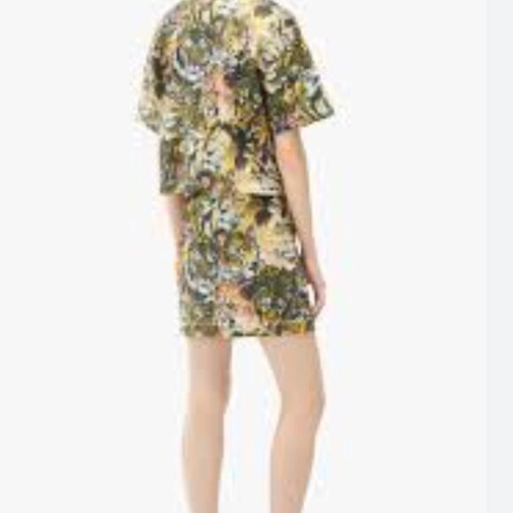 Kenzo waisted t shirt dress in tiger print - Picture 2 of 5